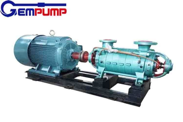 ISO9001 Cast Iron Multistage Centrifugal Pump 73.5-306m Head