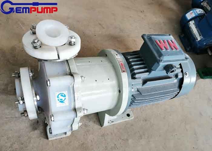 CE FEP PFA Mag Drive Centrifugal Pump Single Stage Magnetic Chemical Pump