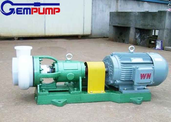 ISO9001 Chemical Resistant Centrifugal Pump 3.6m3/h Acid Circulation Pump