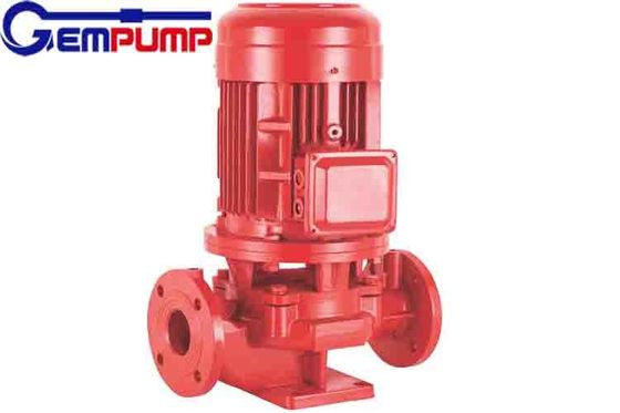 Single Stage Single Suction Vertical Inline Pump 5-125m Lift