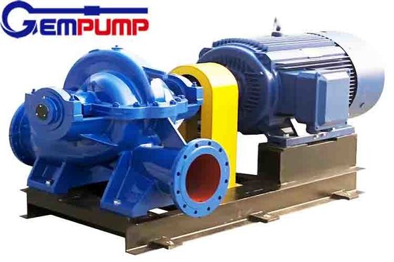 Double Suction Impeller 1000M3/H Horizontal Split Case Pump 120HP 0.15Mpa
