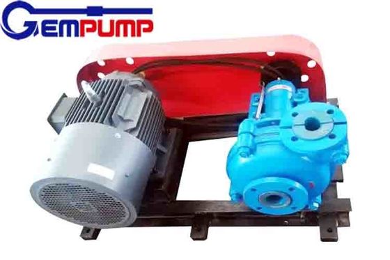 4" Rubber Metal Lined Horizontal Slurry Pump Tailing Transfer