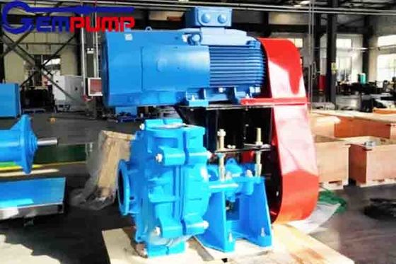 4" Rubber Metal Lined Horizontal Slurry Pump Tailing Transfer