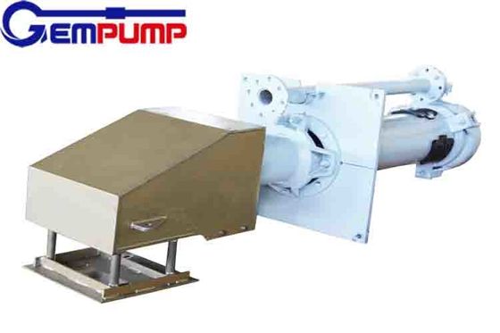 75KW Submersible 32mm Sand Suction Vertical Sump Pump For Mining Floatation
