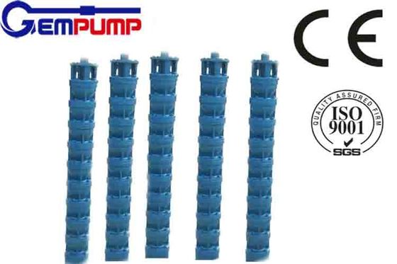 Vertical Deep Well Industrial Centrifugal Pumps 3 Phase 15m3/H