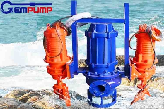 ZJQ Vertical Mud Pump Fish Pond River Dredging Pump Submersible Sewage Slurry Sand Pump