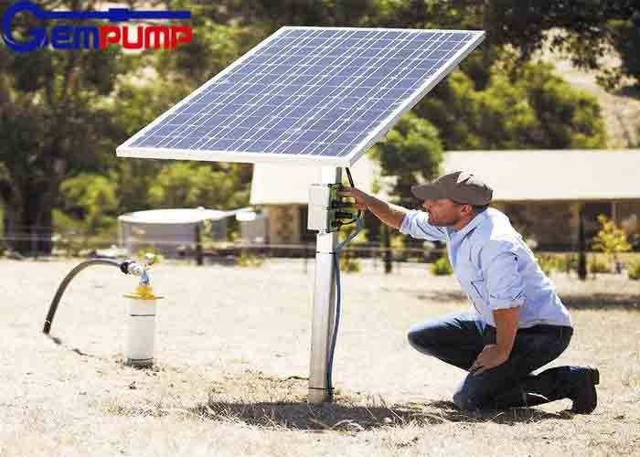 Brushless 5500W Solar Deep Well Submersible Pump 220V 380V