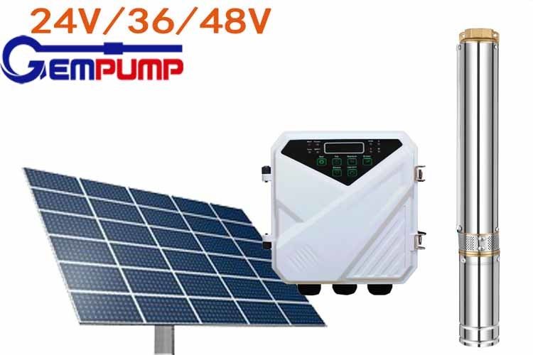 ISO9001 230 Feet Solar Borehole Pumps Solar Panel Pump Kit