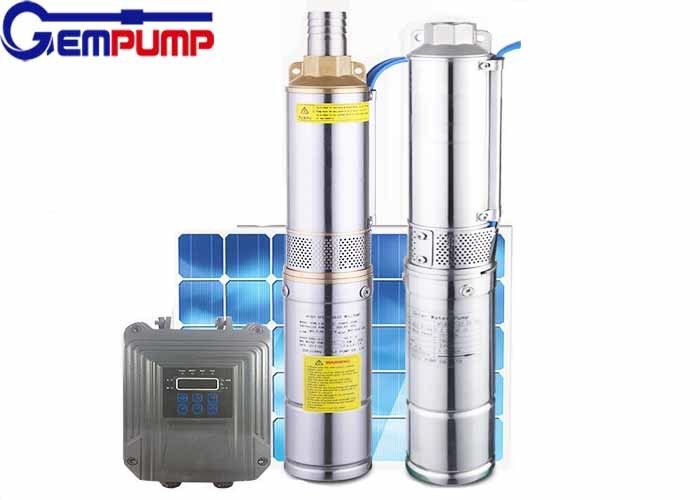 SS201 High Lift Solar Borehole Pumps 30M Deep Well Submersible Pump