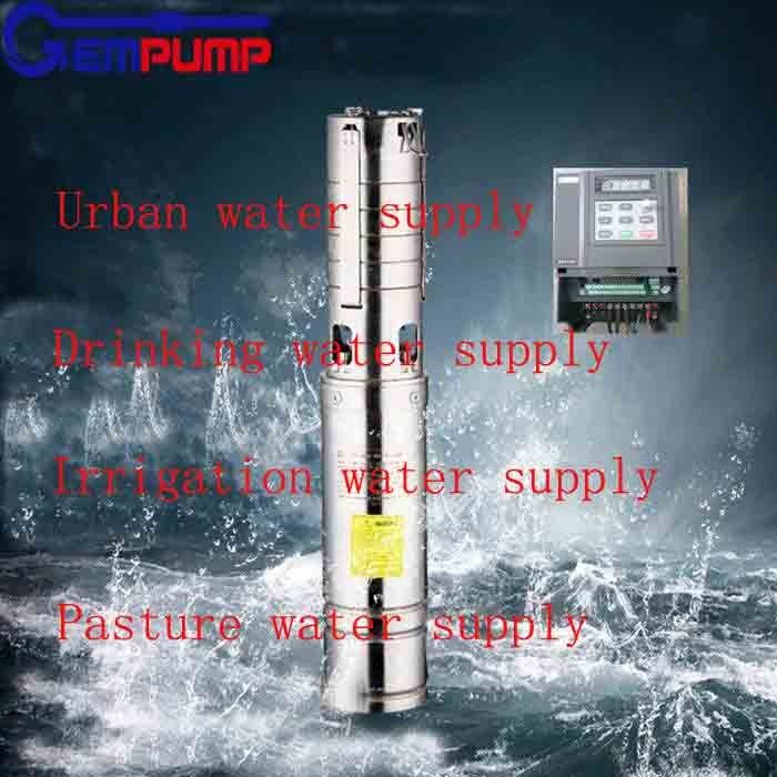MPPT Type Solar Water Pump Kits SS316 Centrifugal Solar Pump
