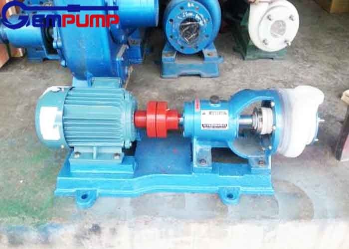 Rubber Lined Chemical Centrifugal Pump 1.5kw-18.5kw For Sugar Slurry Industry