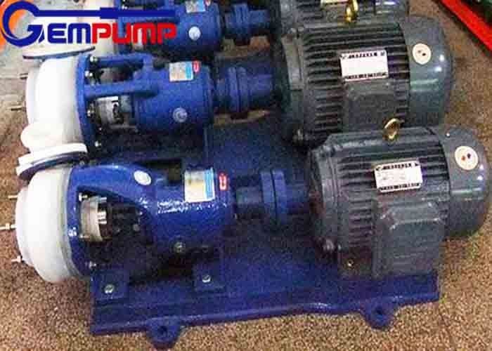 Fluoroplastic Alloy Chemical Resistant Centrifugal Pump AC220V AC380V