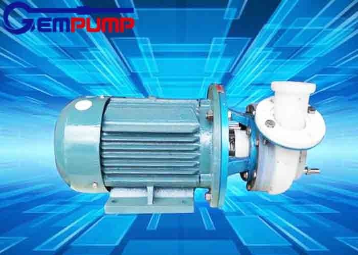 Anti Acid Plastic Horizontal Centrifugal Pump 2900RPM 42% Efficiency