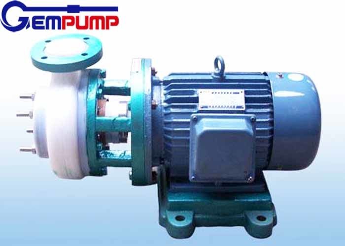 Anti Acid Plastic Horizontal Centrifugal Pump 2900RPM 42% Efficiency