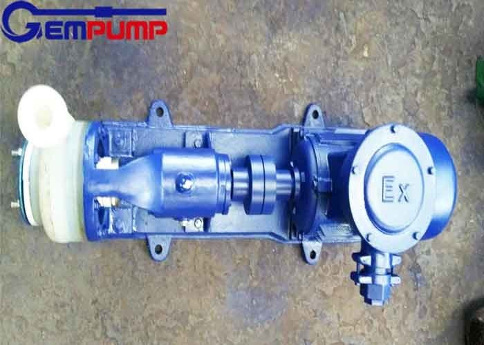 Anti Acid Plastic Horizontal Centrifugal Pump 2900RPM 42% Efficiency