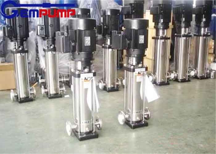 0.37KW Stainless Steel Centrifugal Pump Vertical Type 2M Lift