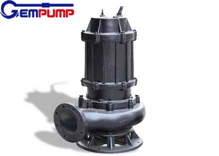 WQ 75HP Electric Submersible Sewage Pump Three Phase AC220V AC380V