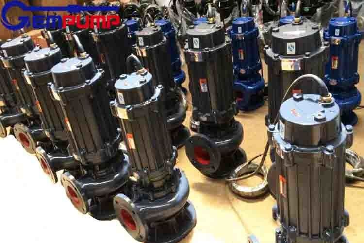 Sea Water 5 Hp Submersible Sewage Pump 2900RPM Submersible Wastewater Pump