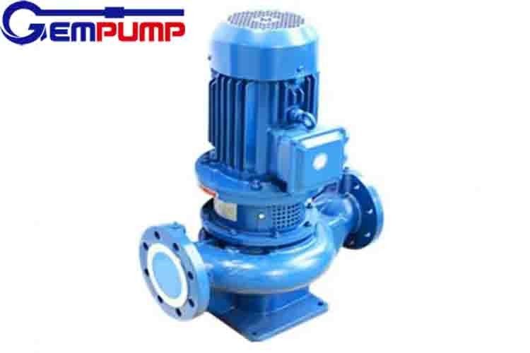 ISO2858 Vertical Inline Pump 0.75-250kw Single Suction Centrifugal Pump