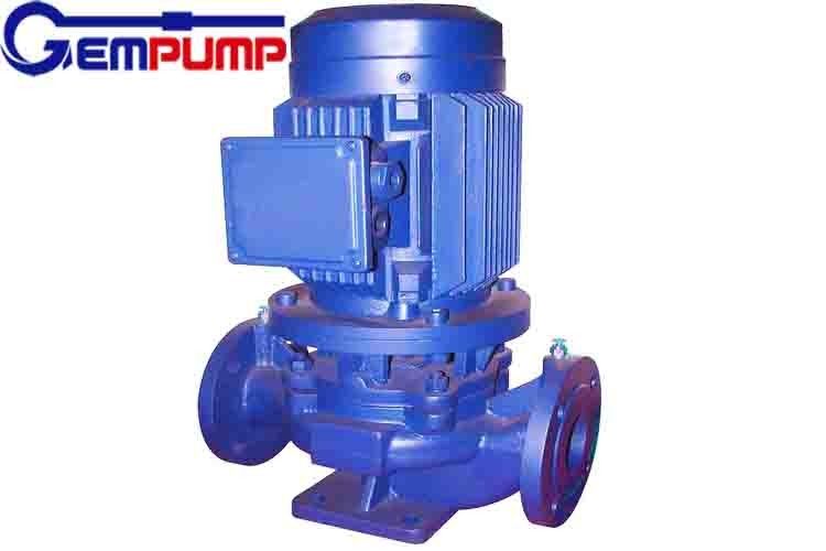 Single Stage Single Suction Vertical Inline Pump 5-125m Lift
