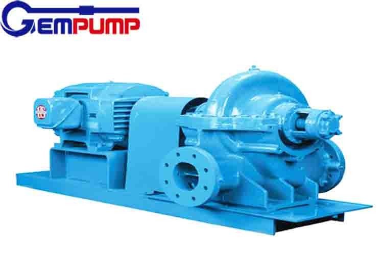 Horizontal Axial Split Casing Pump 8.6-140m Head For Irrigation Flood Drainage