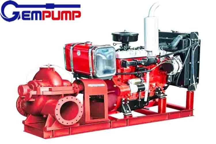 Single Stage Horizontal Split Case Pump 2.5Mpa Double Volute Centrifugal Pump