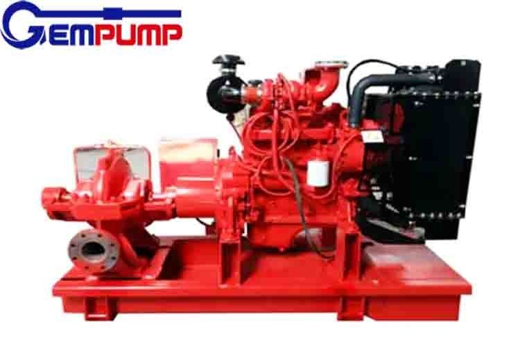 COS250-600 1450rpm Horizontal Split Case Fire Pump 4000GPM 80-128m