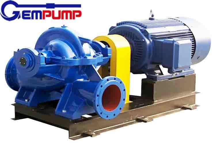 Double Suction Impeller 1000M3/H Horizontal Split Case Pump 120HP 0.15Mpa