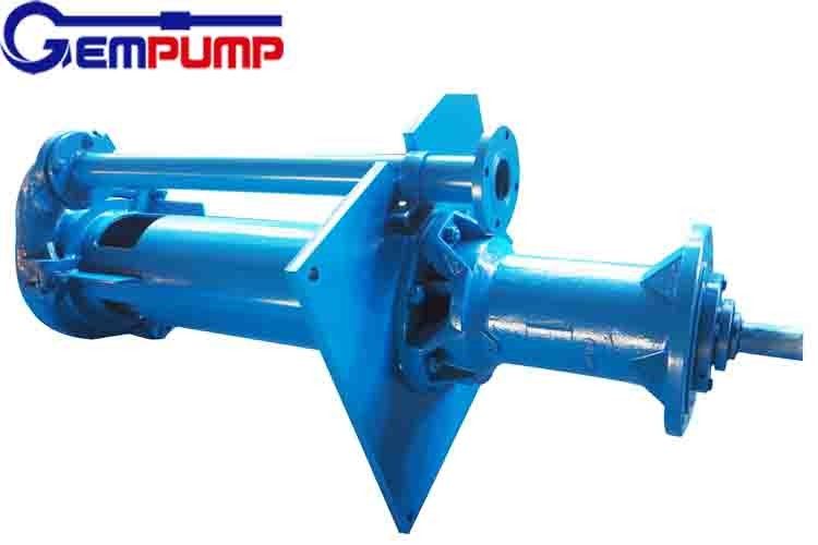 Non Clog 5 Vanes Vertical Submerged Centrifugal Pump For Sand Dredge