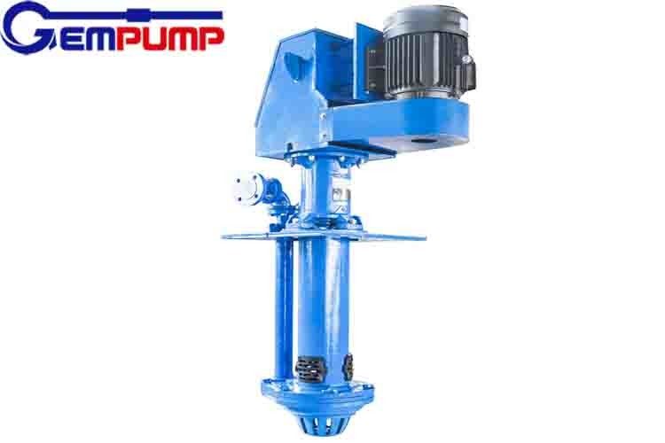 39m3/H Vertical Long Shaft Pump 4140 Mild Carbon Steel Slurry Sump Pump