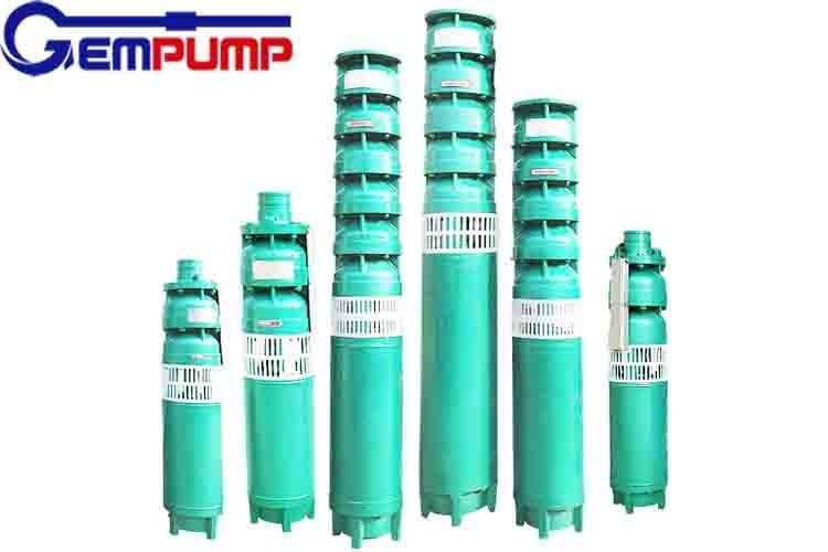 QJ Series Industrial Centrifugal Pump Vertical High Head Submersible Pump