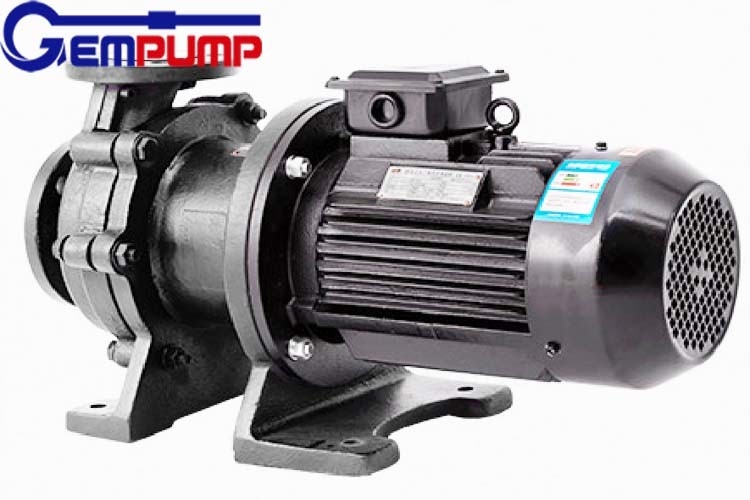 Fluorine Lined Sealless Centrifugal Pump Magnetic Drive Circulation Force Suspension