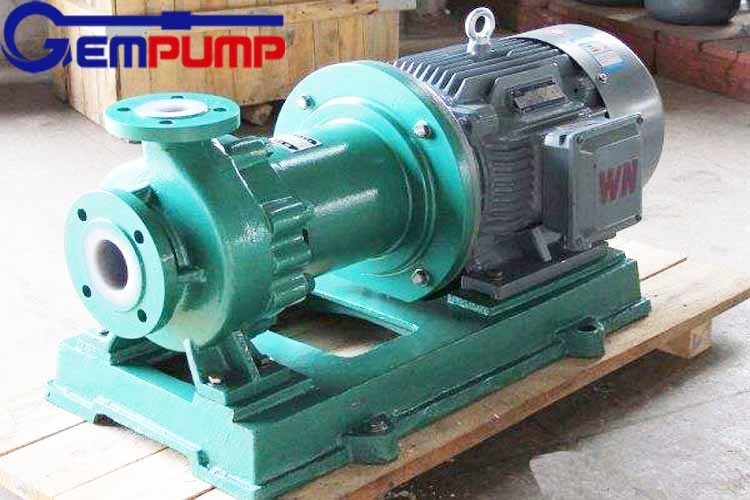 Cqb-F Fluoro Plastic Hydraulic Magnetic Drive Centrifugal Pump Chemical Horizontal