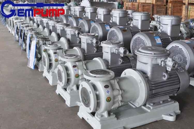 Electric Magnetic Drive Centrifugal Pump Pumping Nitric Acid Alkali Resistant Chemical