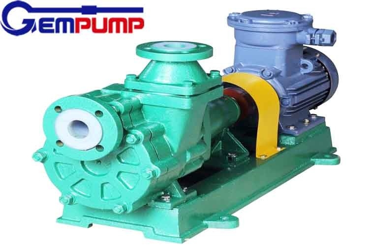 80FZB-20L Fluorine Lined Self-Priming Chemical Pump Acid Alkali Salt Industrial Pump