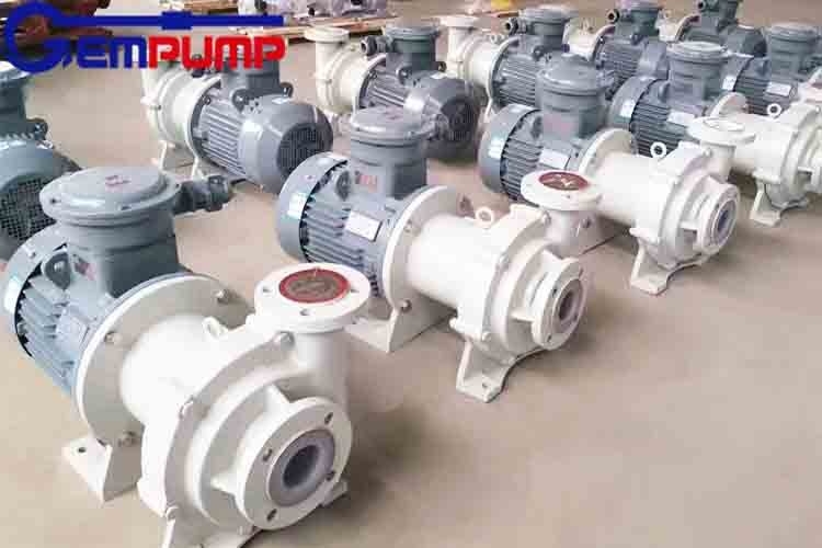 CQB-F Anti Acid Alkali Pumping Sulfuric Acid Tetrafluoroplastic Chemical High Temperature Magnetic Drive Pump