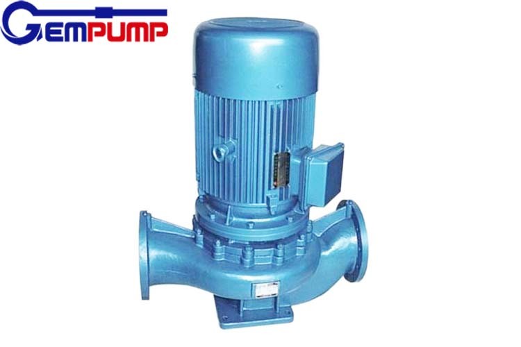 ISG Series 10-140m Head Vertical Inline Pump Vertical End Suction Pump ISO9001