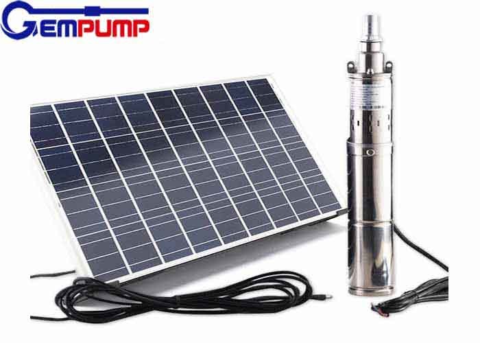 4 Inch Solar Borehole Pumps Agriculture Farm Solar Pump 2.3m3/H