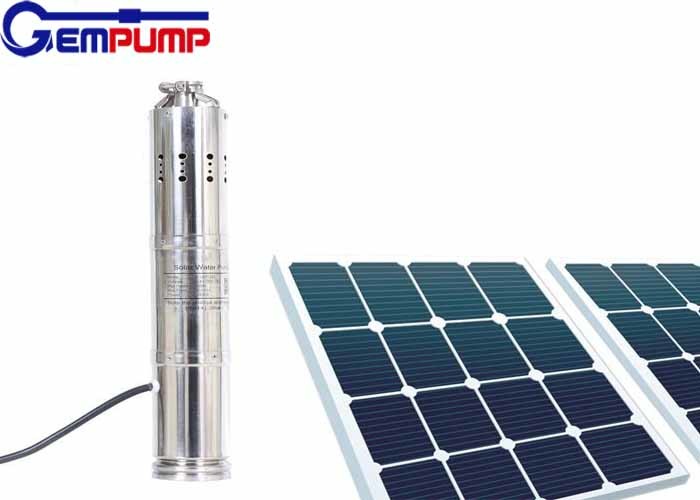 Three Phase  DC36V 5.5kw Solar Powered Water Pump For Irrigation