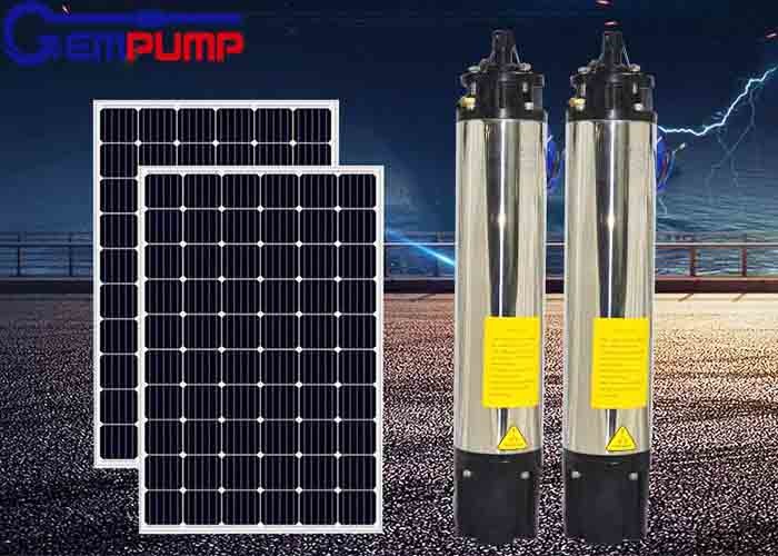 MPPT Type Solar Water Pump Kits SS316 Centrifugal Solar Pump