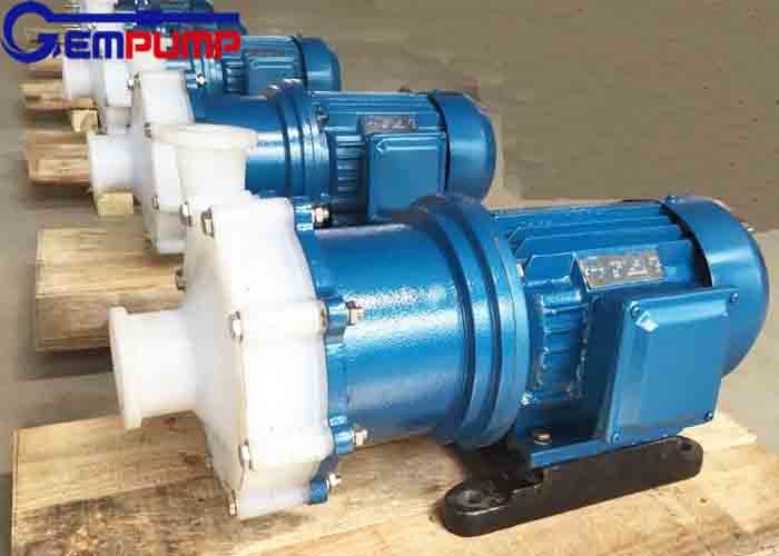 CE FEP PFA Mag Drive Centrifugal Pump Single Stage Magnetic Chemical Pump