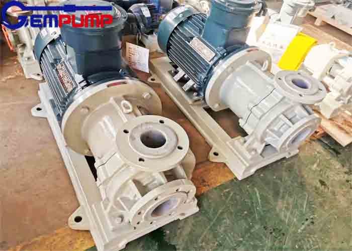 CQB-F Fluorine Lining Magnetic Centrifugal Pump 100M3/H Acid Resistant Pump