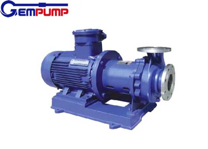 Corrosion Resistant ISO9001 Magnetic Centrifugal Pump 8m-50m Head Range