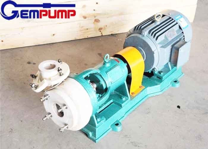 PTFE Lined Chemical Centrifugal Pump 75KW 0.8MPa Acid Resistant Pump