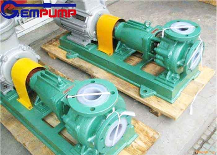 Polyethylene Fluorineplastic Chemical Centrifugal Pump 3kw-11kw Wastewater Treatment