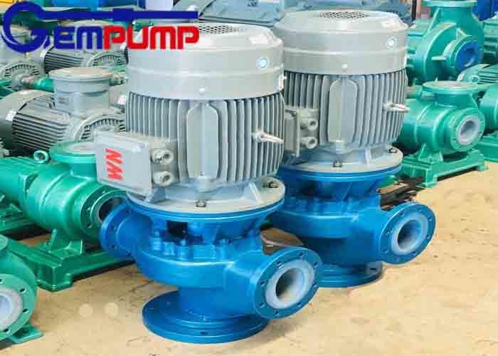 GDF Plastic Centrifugal Pump Anti Corrosive Centrifugal Pump Vertical Type