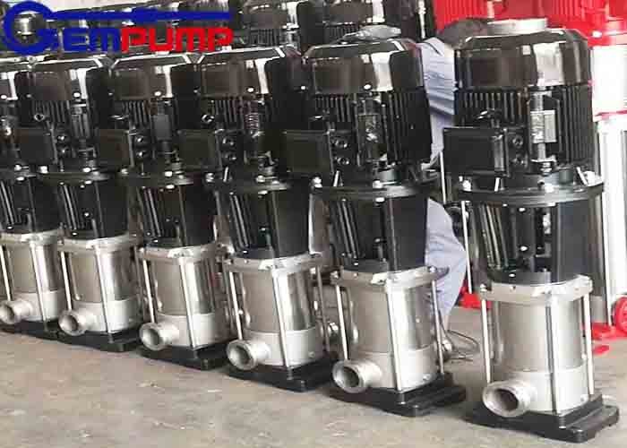 QDLF SS304 Vertical Boiler Feed Water Pump SS Centrifugal Pump