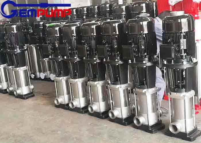 0.37KW Stainless Steel Centrifugal Pump Vertical Type 2M Lift