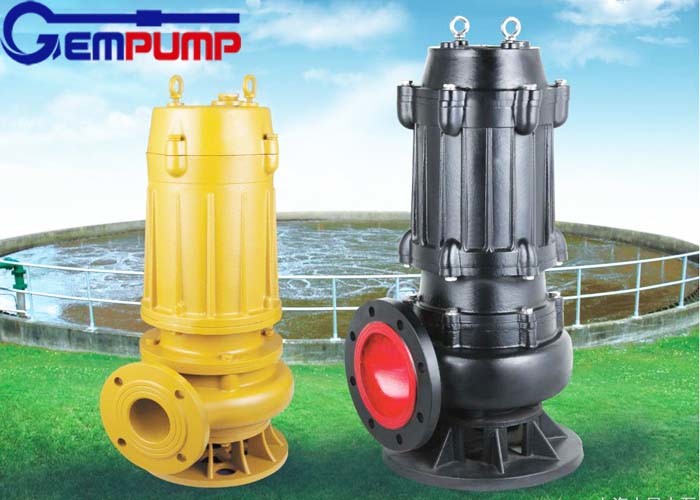 ISO9001 2 HP Submersible Sewage Pump 1450r/Min For Effluent Sewage