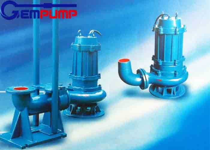 Large Flow 3.6 Bar Submersible Sewage Pump 50HZ Non Clog Sewage Pump